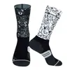 Man Kvinnor Anti Slip Pro Cykling MTB Cykel Sock Street Sports Racing Basketball Socks