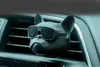 2pcs Bulldog Profumo Profumo Diffusore Diffusore Aria Deodoranti Auto Vent Sfent Purfume Confezione regalo Accessori per auto Interno