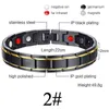 Women Men Health Care Germanium Magnetic Bracelet for Arthritis and Carpal Tunnel Stainless Steel Power Therapy Bracelets Wholes
