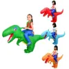 Çocuklar Şişme Dinozor Trex Kostüm Toddler Cadılar Bayramı Patlamalı Fantezi Kıyafet Anaokulu Bahçe Performans Oyunu Q09103189995