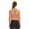 Malla Patchwork Deporte Sujetador Top para mujer Fitness High Soporte Push Up Damas Yoga Bassier Doble Strap Strap Chica Ropa activa L-22