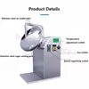 Small Chinese Medicine Sugar Coating Machine Stainless Steel Pellets Coater Household Pill Polishing Machine
