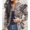 Outono mulheres moda camuflagem babados casaco casaco inverno manga longa carrinho colarinho casaco curto leopardo xadrez zipper ja