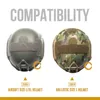 OneTigris Tactical Multicam Helmet Cover for XL Ops-Core FAST PJ Airsoft Helmets & L Size Ballistic Helmets W220311