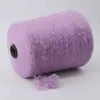 1 PC Mohair Cachemire Fil Crochet Pas Cher Bébé Laine Fil Pour Tricot Chandail Doux Fine Soie À Tricoter Châle Fil En Gros 500g Y211129