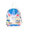 Cute Unicorn Mochilas Waterproof PVC School Bag Jelly Backpack Children Kids Lovely Animal Laser Backpacks Fashion Cartoon Purse