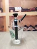 7,1"Schwarze Starbucks Cup Glasbong Mini Wasserpfeifen Shisha Zubehör Bubbler Rauchpfeifen Bongs Flaschen Dab Rig