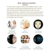 Analyseur Facial numérique pour diagnostic de la peau, testeur, Scanner, Machine d'analyse des cheveux, gel, image fixe, deux lentilles disponibles 336