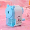 Creative cartoon automatic pen sharpener student learning stationery kid hand-cranked pencil Cutting implement faster more convenient and safer