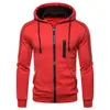 Hoodies pour hommes Fleece Hoodies Zipper Male Hood Sweatshirts Automne Hiver Manteau Casual Manteau de sport Fashion Top Hoodies Homem 201128