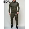 BDA Man Custom Qualquer moletons moletons de moletons masculinos se conjuntos de mola unissex Spring Spring Lowes Fleece Macho de casacos de casacos 201210