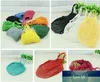 Sundries Storage Bags Multifunction Fruits Vegetable Mesh Pouch Portable Shopping Net Bag Cotton Material Wholesale