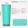 Bouteille d'eau Bluetooth extérieure gobelets en acier inoxydable tasse sous vide musique Grade 6 haut-parleur étanche Bluetooth Tumblers6378285