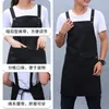 Aprons Waterproof For Women With 2 Pockets Bib Apron Cooking Waterdrop Oil Resistant Kitchen Restaurant Grade Chef