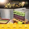 Acier inoxydable fruits légumes nourriture sécheur d'air déshydratation fleur collations pour animaux de compagnie Machine de séchage électrique 10 couches 220v 110V