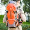 50L Большие водонепроницаемые дорожные сумки Rucksack Мужчины Нейлон Открытый Кемпинг Пешие прогулки Велосипед Спортивные Рюкзаки Сумка Женщины Воспитание рюкзака Y0721