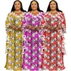 Ethnische Kleidung Dashiki Afrikanische Kleider Für Frauen Afrika Muslim Langes Kleid Hohe Qualität Hülse Mode Spitze Lady2833