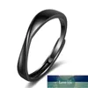 Simple Fashion Couple Open Ring Black And White Smooth Adjustable Ring Romantic Valentine's Day Gift  Factory price expert design Quality Latest Style Original