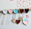 Enamel Alloy Pendant Love Heart Creative DIY Earrings Bracelet Necklace Making Small Charms