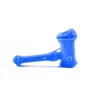 Wholesale silicone water pipe Amazing hammer Style Smoking 7 inches With 6 different colors tobacco hookahs