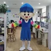 Opening Ceremony Boy Mascot Costume Halloween Christmas Fancy Party Dress Cartoon Character Suit Carnival Unisex Adults Outfit