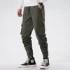 Nuovi pantaloni sportivi Pantaloni da corsa da uomo Pantaloni da calcio atletici Pantaloni da allenamento sportivi Elasticità da jogging Pantaloni da palestra Nero Taglie forti