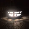 Säker vattentät solkolonnens strålkastare Kaffeträdgård Ljus utomhus väggljus för hushållens offentliga trädgårdsgård