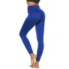 Kobiety Legginsy Wysoka talia Push Up Fitness Legging Spodnie Feamle Wrinkle Sports Femme 211221