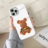 Custodie per telefoni 3D Doll Bear Fashion Designer per iPhone 15 15pro 14 14pro 14plus 13 12 11 pro max Xs XR Xsmax Custodia rigida per cellulare di lusso con Samsung S22 S23 ultra