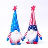 Onafhankelijkheidsdag pluche speelgoed patriottische anonieme pop handgemaakte ornamenten decoratie exquise pluche pop ornamenten