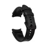 Assista Bands Leather Silicone 20mm Strap for Galaxy 4 40mm 44mm Banda de extremidade curva Classic 46mm 42mm Business7722187