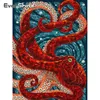 Evershine Bordado Animais 5D Pintura Polvo Cross Stitch Diamante Mosaico Imagem de Rhinestones Wall Decor