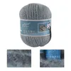 1 PC 50 + 20g / zestaw Długie Pluszowa Mink Cashmere Przędza Drobniejsza Jakość Nici Ręcznie Knitting Do Scarf Scarf Odpowiedni dla Kobiety Y211129