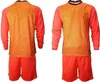 Anpassad 2021 Alla landslag Målvakt Soccer Jersey Män Långärmad målvakt Jerseys Kids GK Barnfotbollskjorta Kit 16