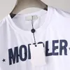 2021 Trui Frankrijk Nieuwste Lente Zomer Parijs Gradiënt Letters Tee T-shirt Mode Hoodies Mannen Dames Casual Bin1128 Katoenen T-shirts XD535