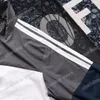 21ss mens women designers Jackets paris Windbreaker Strip Letter oversize clothes streetwear Coats Outerwear long sleeve men Clothing gray white blue M-2XL