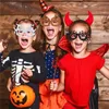 Party Saciostes Halloween Очки Кадр Паук Тыква Очки для очков Косплей Фото реквизиты для детей забавные Masquerade Favors Phjk2108