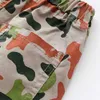 MudkingDom Zomer Jongens Camo Shorts Elastische Taille Pull-on voor Kleine Boy Korte Broek Kinderkleding Camouflage 210615