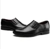 Läder Formell Business Shoes Male Office Arbete Flat Oxford Andningsbar Party Bröllopsjubileum Sko 38-48