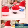 Juldekorationer Mössor Eve Mini Dinner Party Bottle Red Covers For Kids Gifts Small Hat Xmas Heminredning1