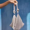 Borse da sera Pochette con strass con manico a nodo 2021 Diamanti Borse da sposa per feste Borsa alla moda Spalla firmata di lusso