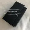 7x7cm svart presentförpackning modepackning c -paket inuti sammet pad för smycken tryckt förvaringsfodral topp kvalitet1148925