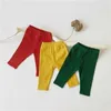 Groothandel Lente Baby Pyjama Lange Mouwen Katoen Bodysuit + Lange Broek Homewar Girl Boy Outfits E2509 210610