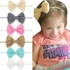 طفل الفتيات رباطات القوس الدانتيل مرونة hairbands الأطفال أطفال اكسسوارات للشعر الرضع bowknot هيرباند أغطية الرأس 6 ألوان KHA265