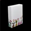 25pcs/lot Foldable White Kraft Paper Packaging Box Skin Care Mask Bagged Package Boxes Food Gift Cardboard Boxeshigh quatity