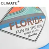 Florida trucker boné chapéu miami seaside praia malha boné férias sandbeach mar onda surf chapéu para homens mulheres juventude 1208376