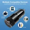 USB Quick Car Charger 15W 3.1A Type C PD FAST OPLOGING Telefoon Auto Adapter voor iPhone 13 12 11 Pro Max Xiaomi Samsung Huawei Honor