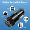 USB Quick Car Charger 15W 3.1a Type C PD Fast Charging Car Adapter لـ iPhone 13 12 11 Pro Max Xiaomi Samsung Huawei Honor