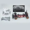 1/10 SN-140002 RC Drift Car Frame Body Kit Professione Elettrico a quattro ruote motrici Telecomando Auto da corsa ad alta velocità Modello 4WD