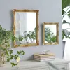 Large Shower Mirror Frame Apartment Decorating Square Luxury Wall Mirrors Modern Interior Aesthetic Dresser Makeup Room Decor